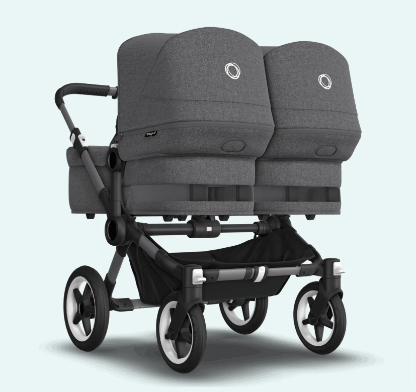 Bugaboo Donkey 5 TWIN Forest Green Black frame Коляска для двойни Трансформер 2in1