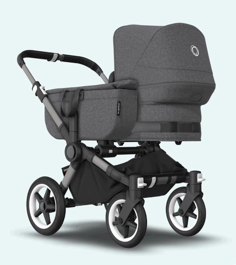 Bugaboo Donkey 5 TWIN Forest Green Black frame Коляска для двойни Трансформер 2in1