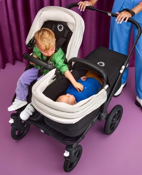 Bugaboo Donkey 5 TWIN Forest Green Black frame Коляска для двойни Трансформер 2in1