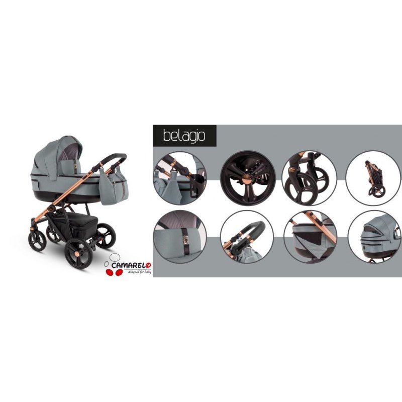Camarelo Belagio BG-08 Детская коляска 3в1