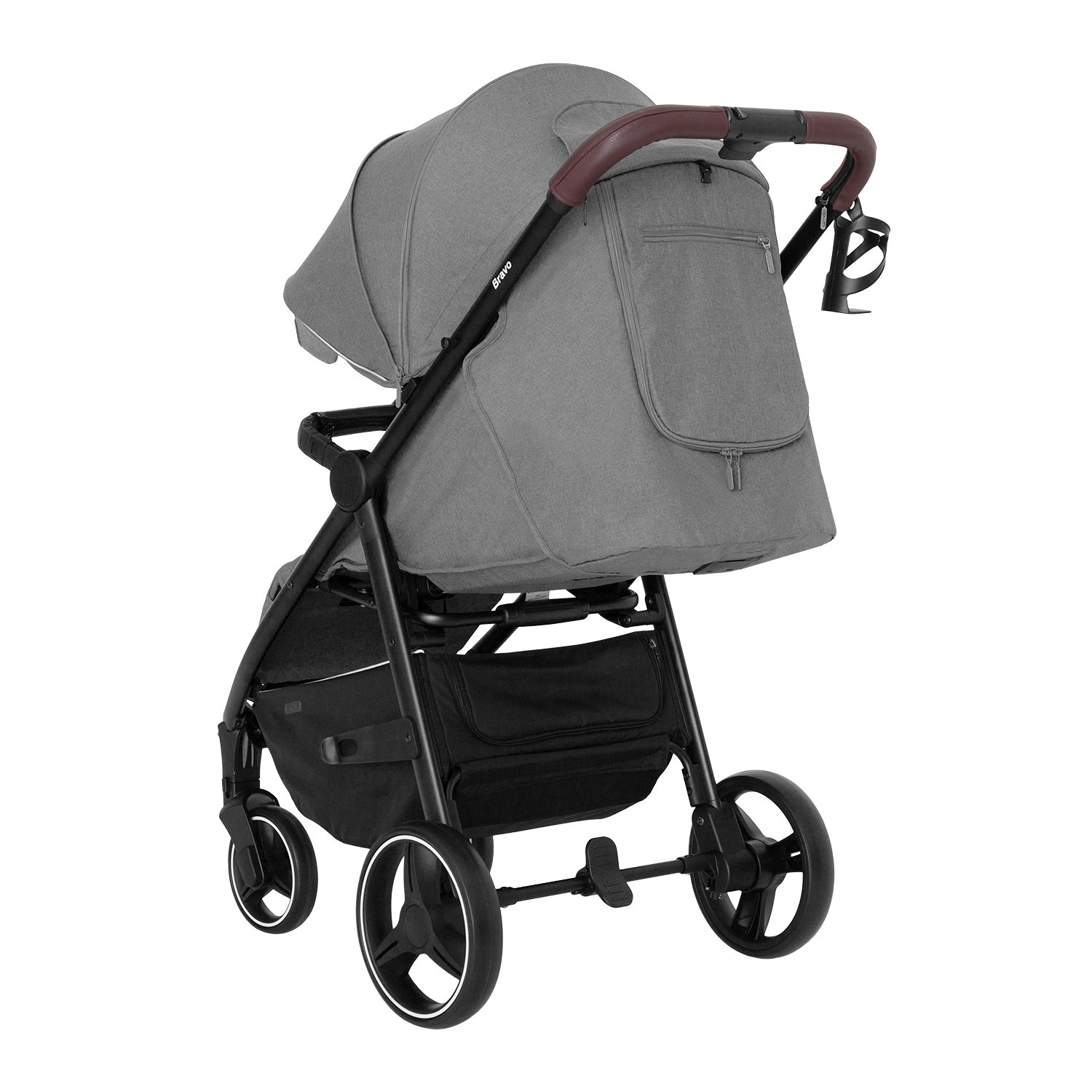 Carrello Bravo Elephant Grey Red Pastaigu rati