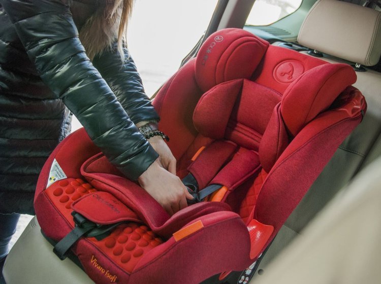 Coletto Vivaro Isofix Red Bērnu autosēdeklis 9-36 kg