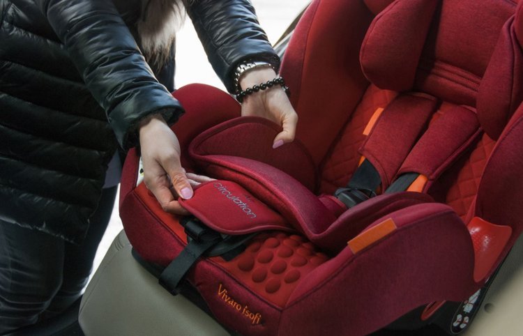 Coletto Vivaro Isofix Red Bērnu autosēdeklis 9-36 kg