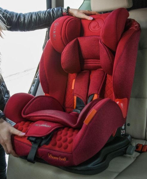 Coletto Vivaro Isofix Red Bērnu autosēdeklis 9-36 kg