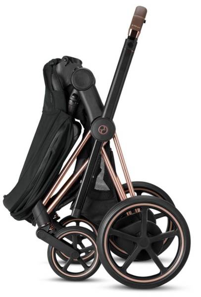 Cybex e-Priam Autumn Gold Rosegold frame Bērnu rati 4in1