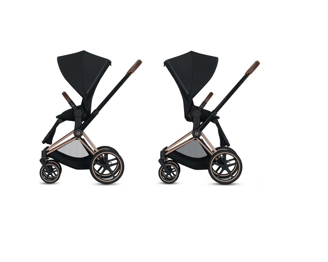 Cybex e-Priam Cherub Pink by Jeremy Scott Детская коляска 2 в 1