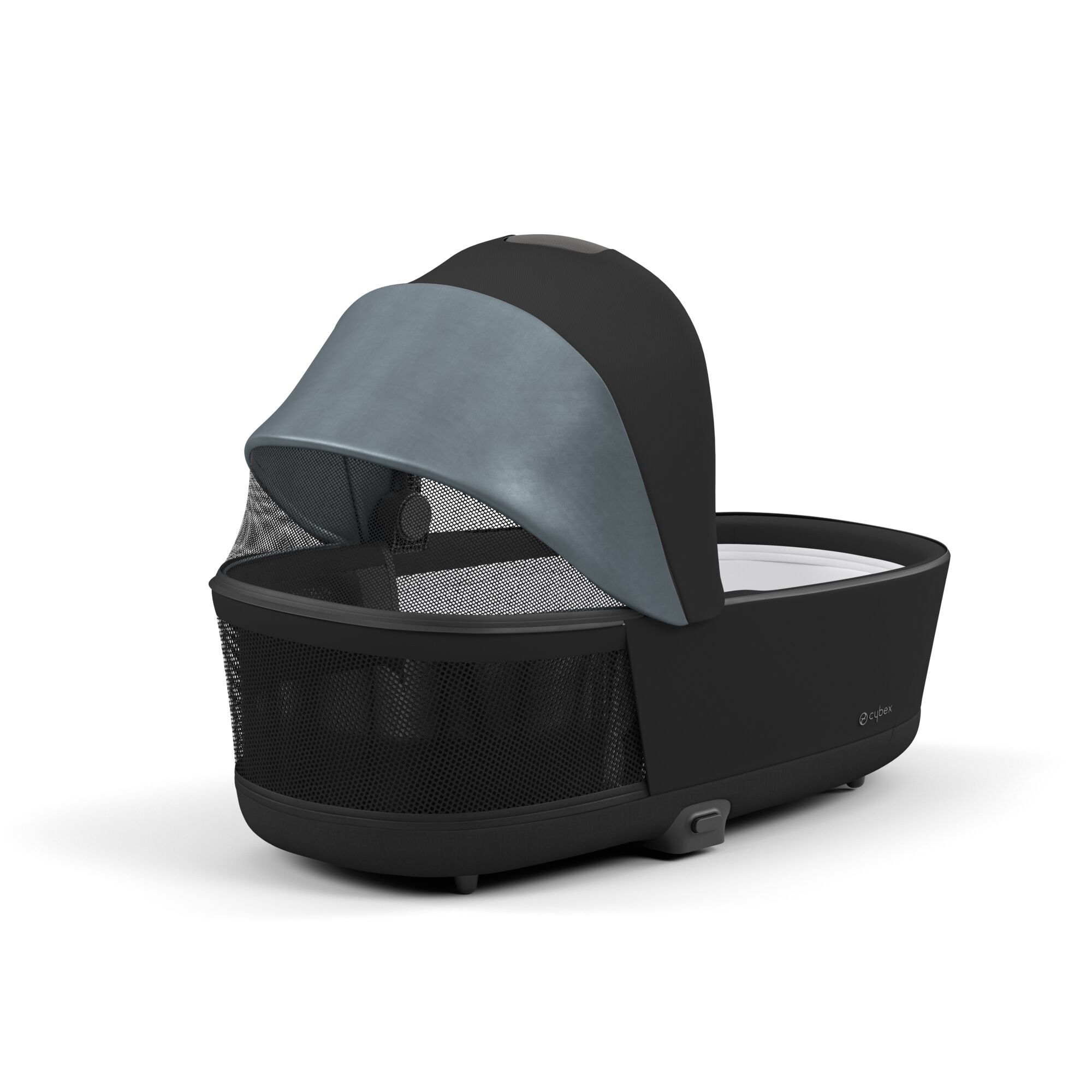 Cybex e-Priam Deep Black Chrome brown frame Bērnu rati 4in1