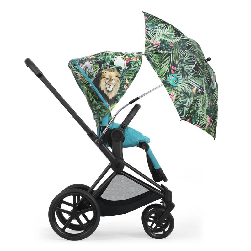 Cybex e-Priam Dj Khaled Matt black frame Pastaigu rati