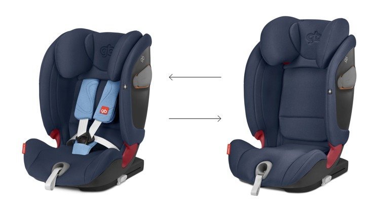 Cybex GB GoodBaby Everna-fix Night Blue Детское автокресло 9-36 кг