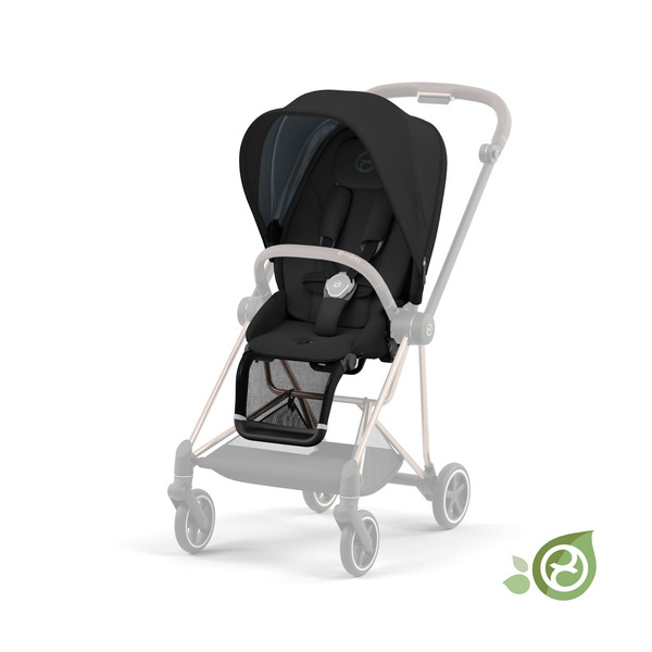 Cybex Mios 3.0 + Cloud Z2 i-Size Eco Onyx Black + Matt Black frame Детская коляска 3in1