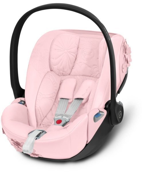 Cybex Mios 3.0 Pale Blush Simply Flowers + Cloud Z I-Size + Matt Black frame Детская коляска 4in1
