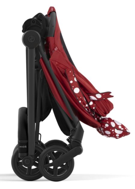 Cybex Mios 3.0 Petticoat + Cloud Z I-Size + Matt Black frame Bērnu rati 4in1