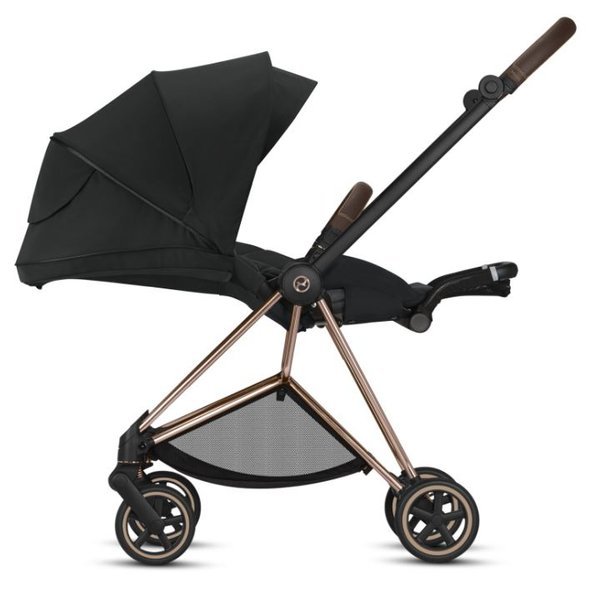Cybex Mios Indigo Blue + Chrome Black Frame Bērnu rati 2in1