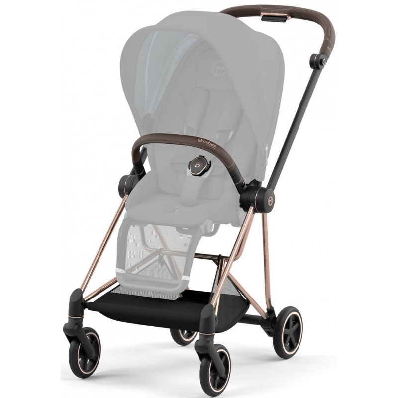 Cybex Mios Manhattan Grey Plus + Chrome Brown Frame Sporta rati