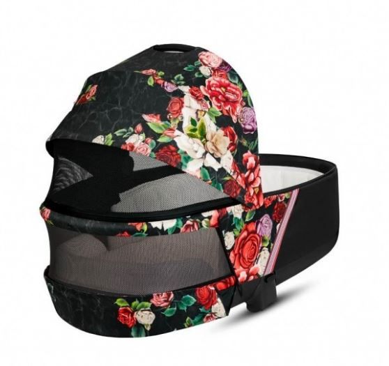 Cybex Mios Spring Blossom Dark + Matt Black Frame Детская коляска 2in1