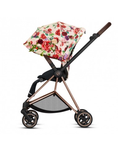 Cybex Mios Spring Blossom Light + Matt Black Frame Bērnu rati 2in1