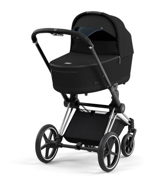 Cybex Priam 4.0 + Chrome black frame + Cloud Z2 I-size Deep black Bērnu rati 3in1