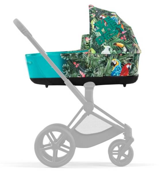 Cybex Priam 4.0 + Cloud Z I-size Chrome brown frame Dj Khaled Bērnu rati 3in1