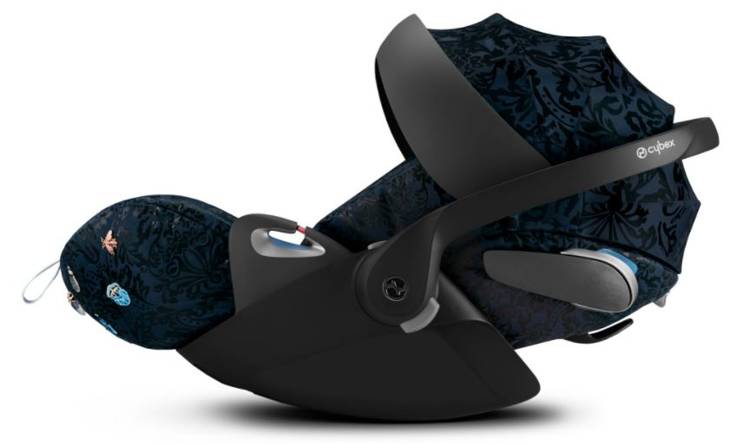 Cybex Priam 4.0 + Cloud Z2 I-size Chrome black frame Jewels of Nature Bērnu rati 3in1