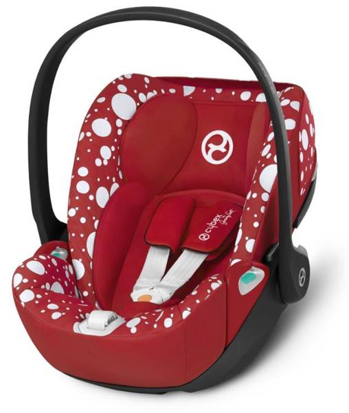 Cybex Priam 4.0 + Cloud Z2 I-size Chrome brown frame Petticoat by Jeremy Scott Bērnu rati 3in1