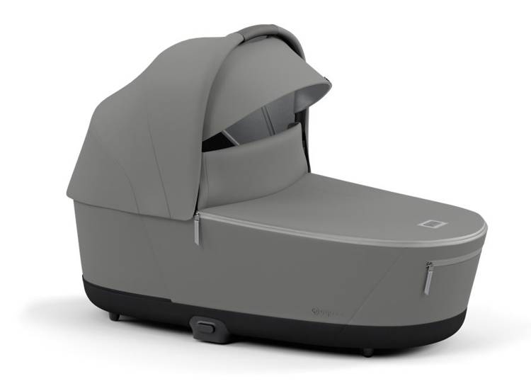 Cybex Priam 4.0 + Cloud Z2 I-size Chrome brown frame Soho Grey Bērnu rati 3in1