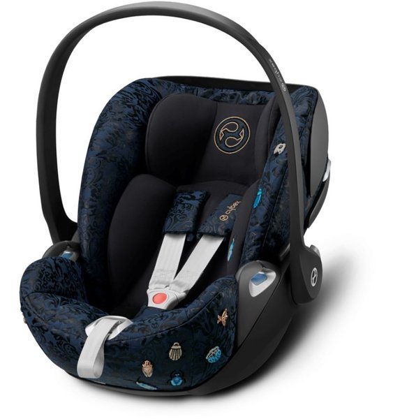 Cybex Priam 4.0 + Cloud Z2 I-size Matt black frame Jewels of Nature Bērnu rati 3in1