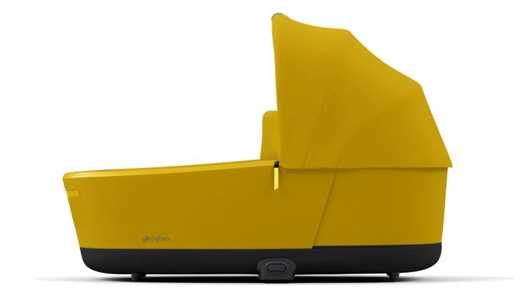 Cybex Priam 4.0 + Cloud Z2 I-size Matt black frame Mustard Yellow Детская коляска 3in1