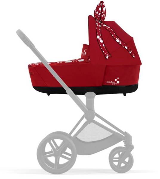 Cybex Priam 4.0 + Cloud Z2 I-size Matt black frame Petticoat by Jeremy Scott Bērnu rati 3in1