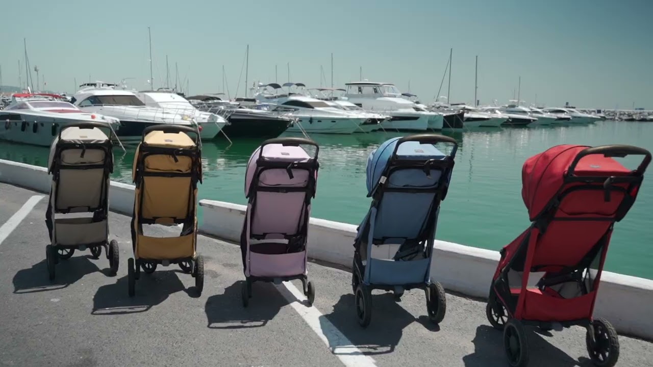 Emmaljunga KITE 250 Outdoor Olive Прогулочная коляска