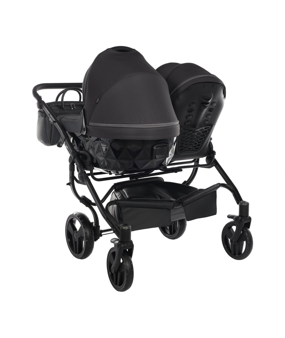 Junama Saphire Duo 06 Beige Dvīņu rati 3in1