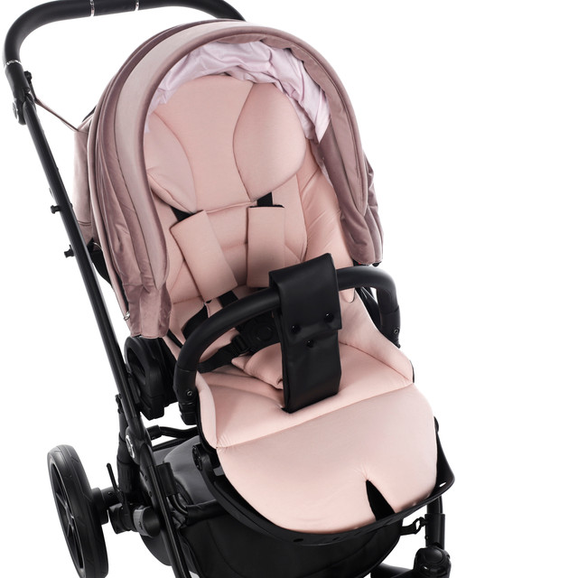 Junama Space Velur 03 Black Bērnu rati 2in1