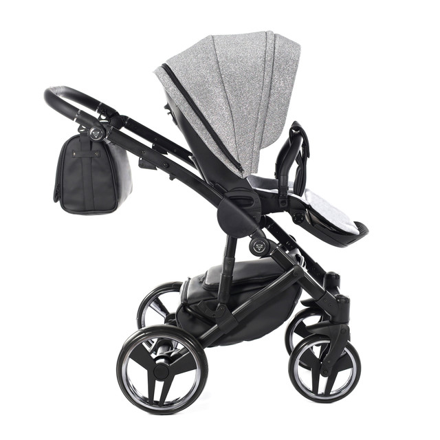 Junama Superstar 01 Silver Детская коляска 2in1