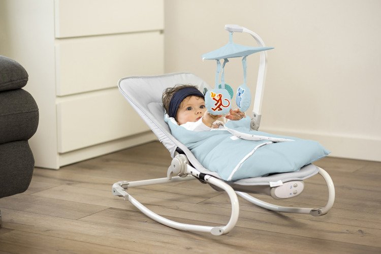 Kinderkraft Felio Light Blue Шезлонг