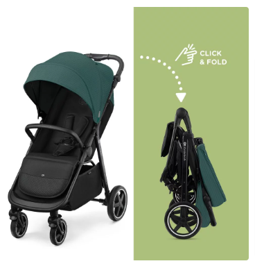 Kinderkraft Route Black Прогулочная коляска
