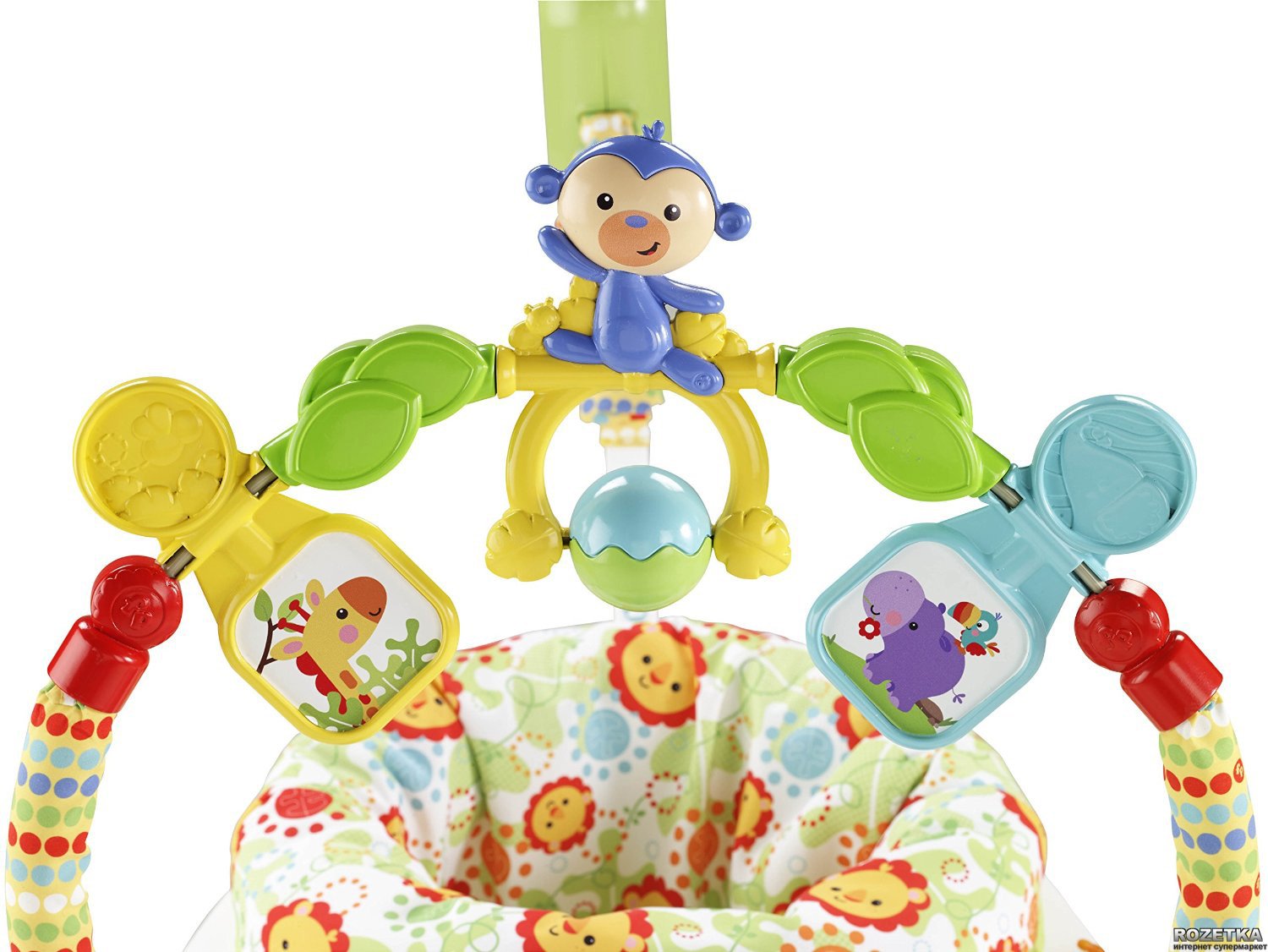 lēkātājs Fisher Price Rainforest Spacesaver Jumperoo CHN38
