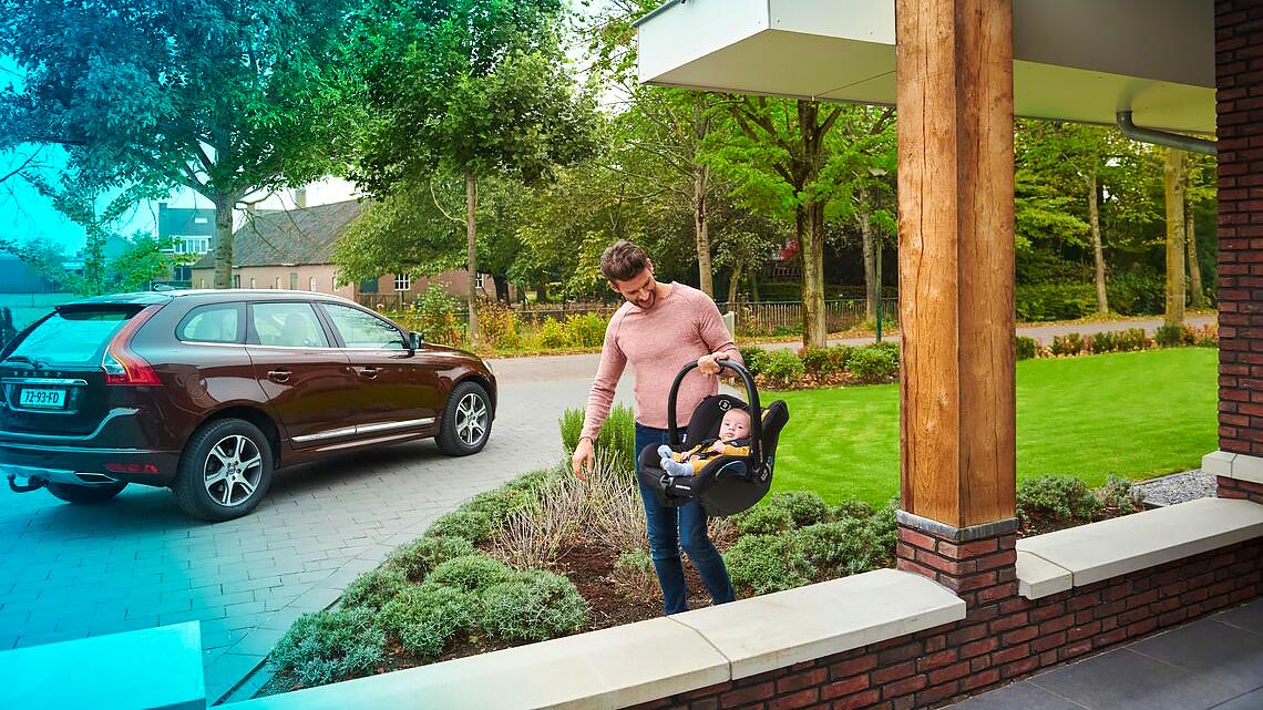 MAXI-COSI Citi Black Grid Bērnu autosēdeklis 0-13 kg
