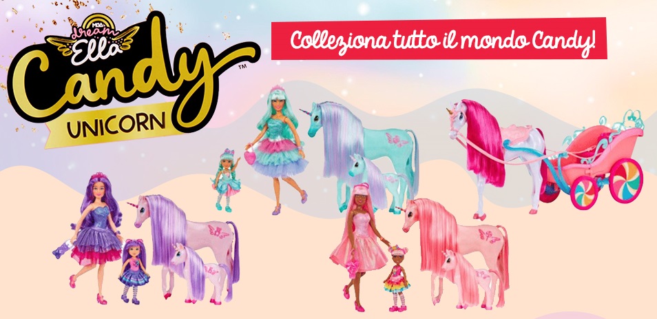 MGA Dream Ella Candy Unicorn Lilac