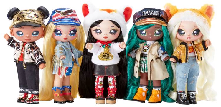 Na! Na! Na! Surprise 2in1 Glam Series 2 Glam Series 2 Mallory Duckington Mallard Duck Fashion Doll & Pom