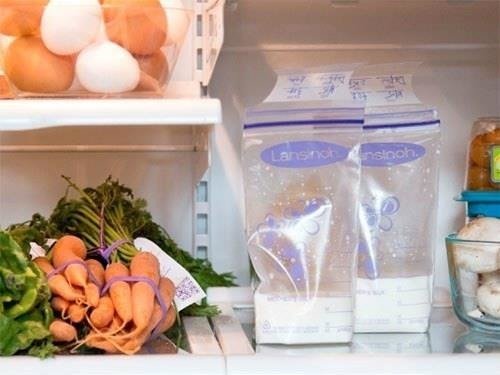 Piena uzglabāšanas maisiņi Lansinoh 180 ml 50 gab.