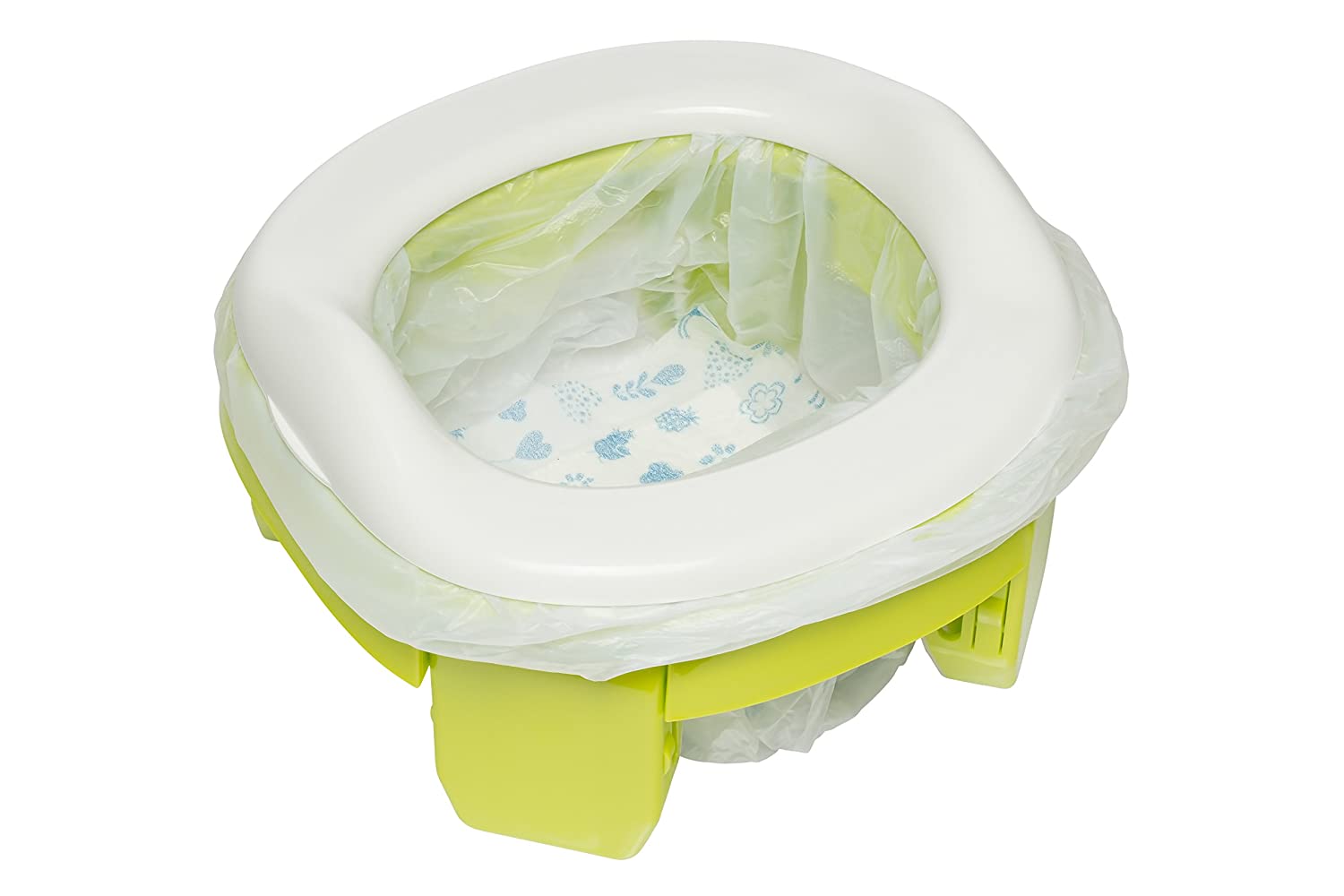 Roxy Kids Handy Potty Blue 2in1 Bērnu podiņš pārnesamais Poda vāka mazinātājs 2 vienā