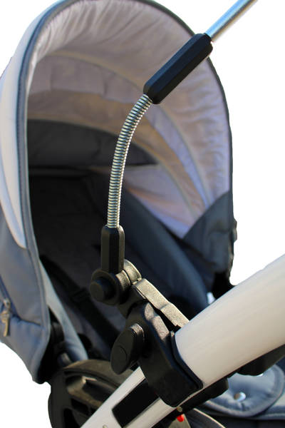 Saules sargs ratiņiem Lins Bomix linen Grey 23