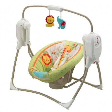 Šūpuļkrēsliņš Fisher Price Mini Cradle Swing-Smart Tech. RF BFH05