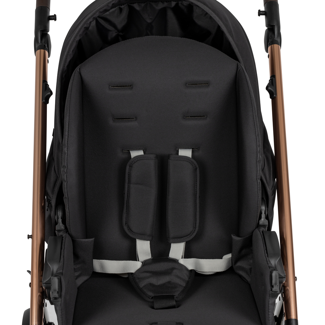 Tutis Leo Black 201 Bērnu rati 3in1