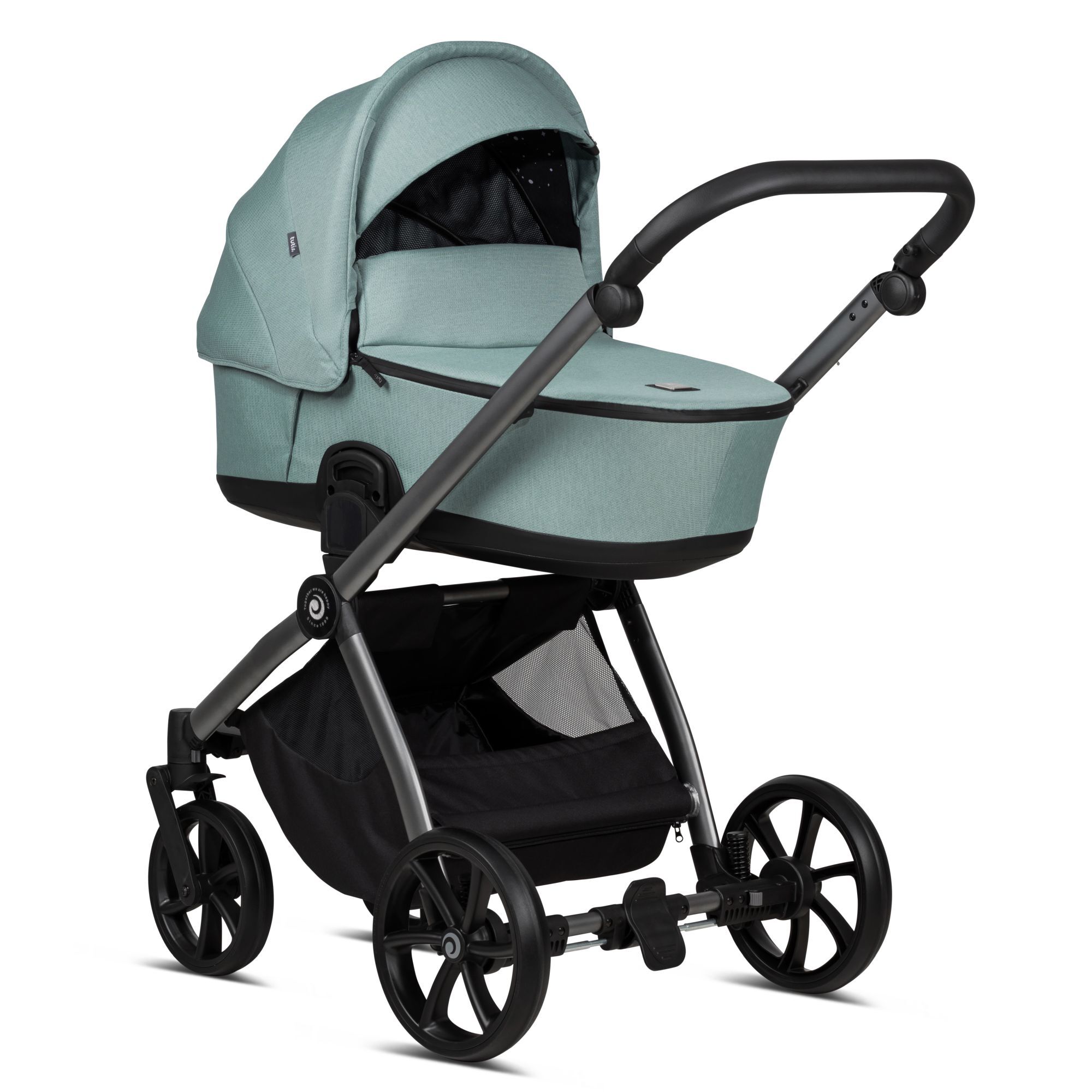 Tutis Mio 3 + Turquoise 243 Детская коляска 3в1