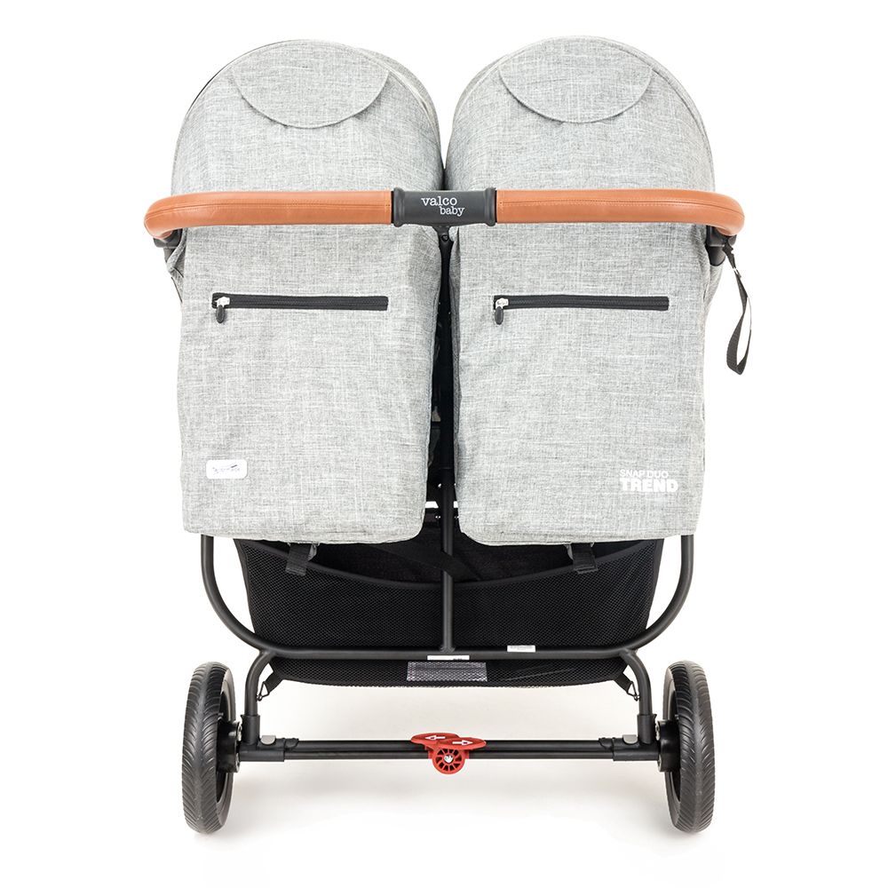 Valco Baby Snap Duo Trend Tailormade Charcoal Коляска для двойняшек