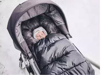 Yosoy Scandi Dusty Pink Bērnu ratu guļammaiss