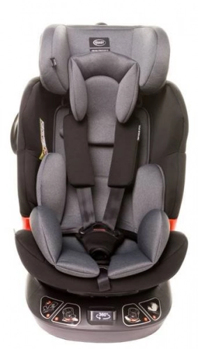 4BABY SPACE-FIX XXI 360 Grey Bērnu autosēdeklis 0-36 kg