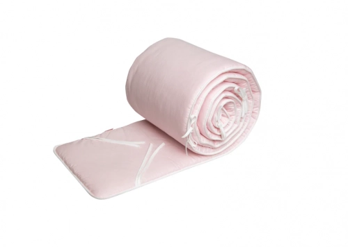 Aizsargs šūpulim 260 cm TROLL Rosa 4 side Bumper for crib