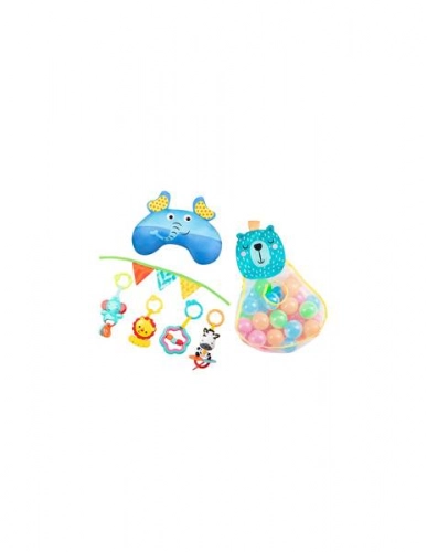 Развивающий коврик-манеж с бортиками MoMi MULTI 2in1