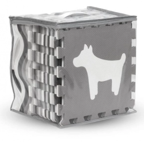 Aktivitātes paklājs Puzzle Kidwell Happy Zoo 30x30 cm 36 elementi